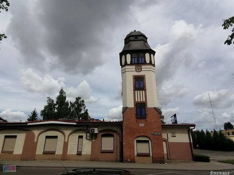 Wieża ciśnień dawnej gazowni w Kluczborku