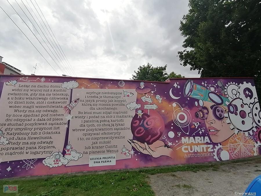 Mural w Byczynie
