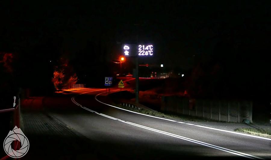 dość ciepła wrześniowa noc na Komborni