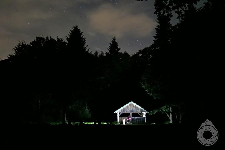 nocne pichcenie nad Wielkim Lasem