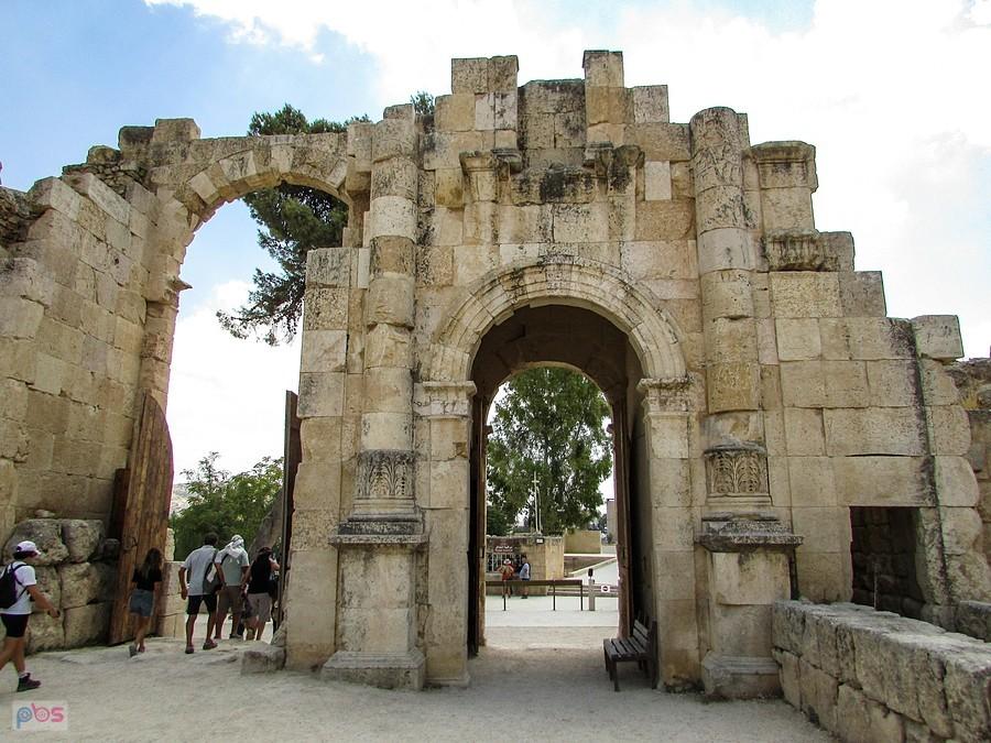 Jerash - południowa brama