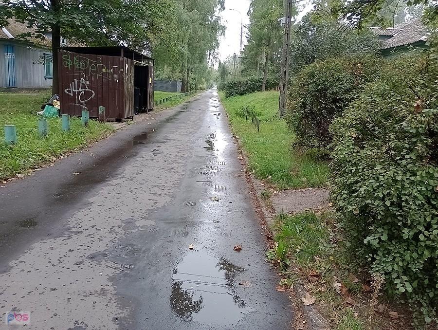 W nocy padało