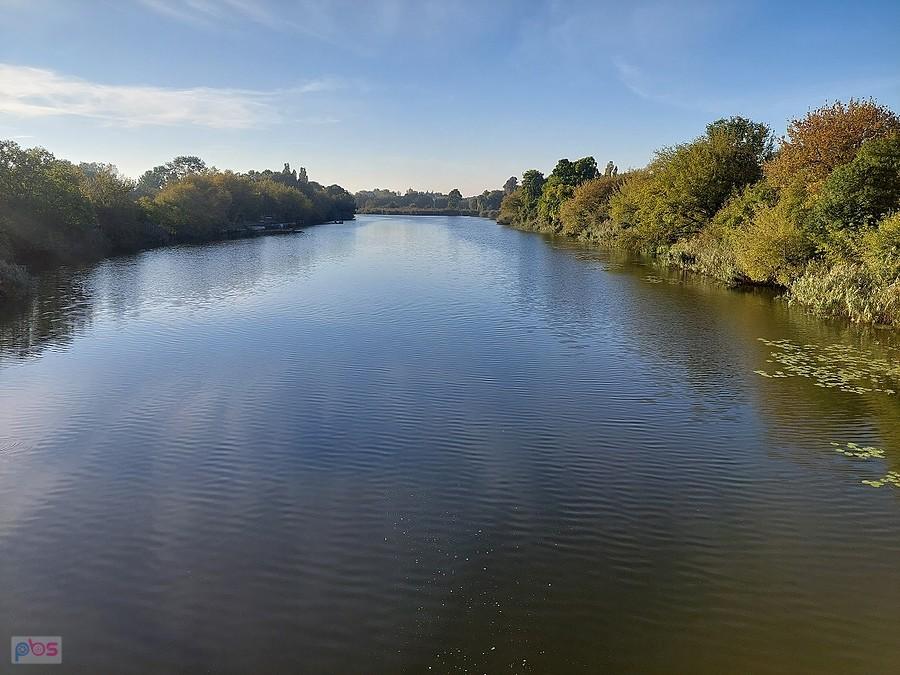 Poranek nad Jeziorkiem Czerniakowskim