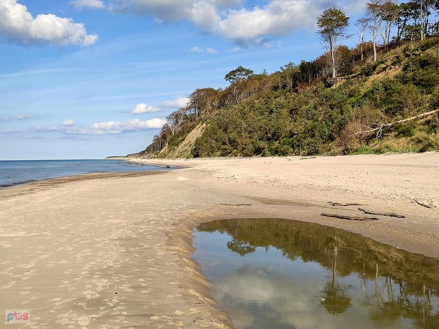 Klif w Dębinie