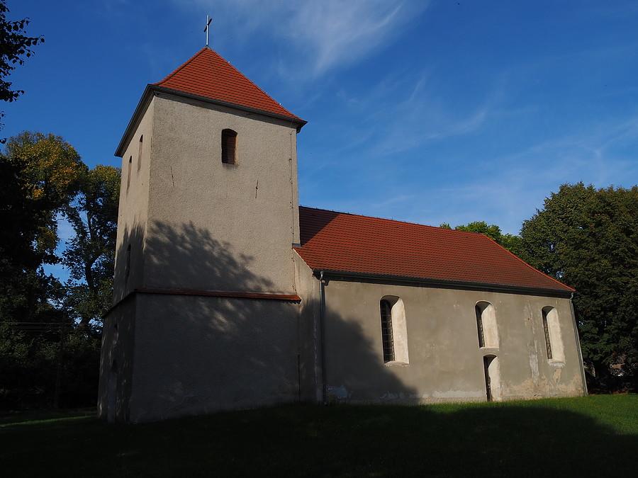 Kościół filialny pod wezwaniem Bożego Ciała, z XV/XVIII wieku w Lubinie