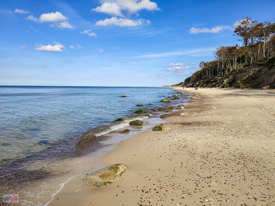 Plaża w Dębinie