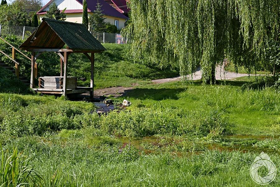 wiata nad źródełkiem przy Wieprzu w Obroczu
