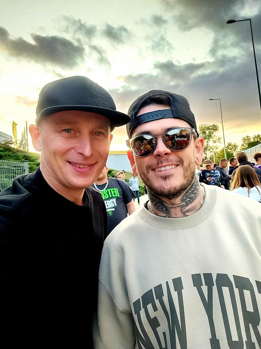 Z trzykrotnym Mistrzem Świata Taiem Woffindenem.