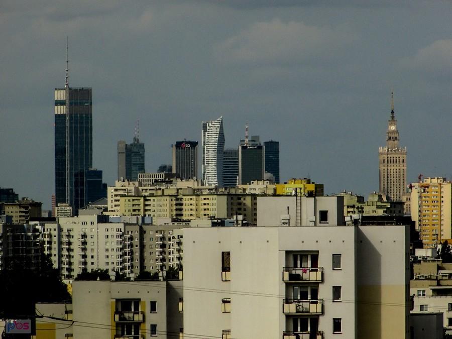 Warszawa z okna