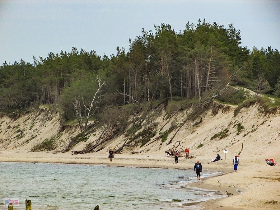 Rowy - plaża wschodnia