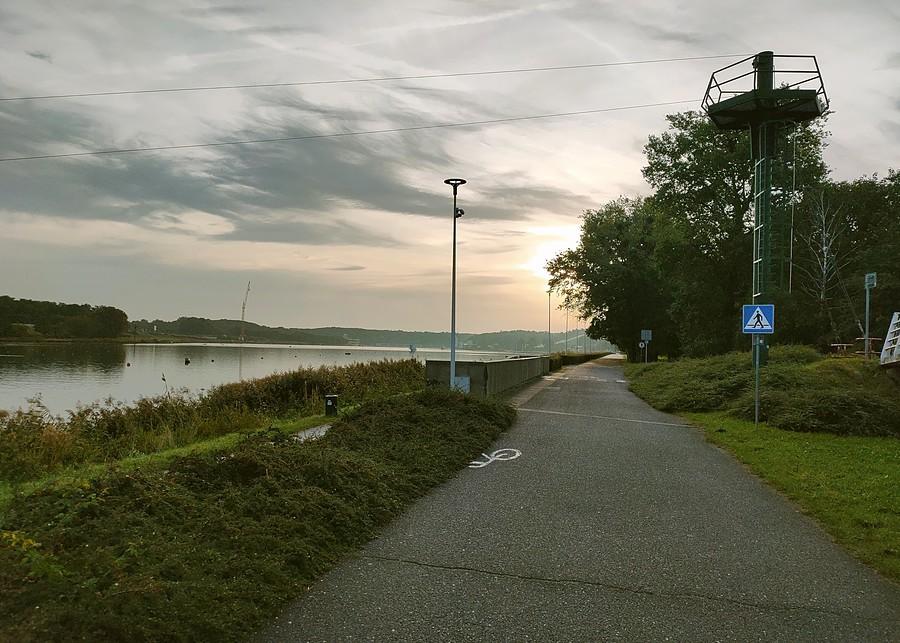 Jezioro Maltańskie o poranku