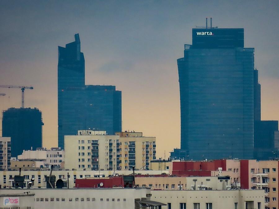 Wieżowce przy rondzie Daszyńskiego
