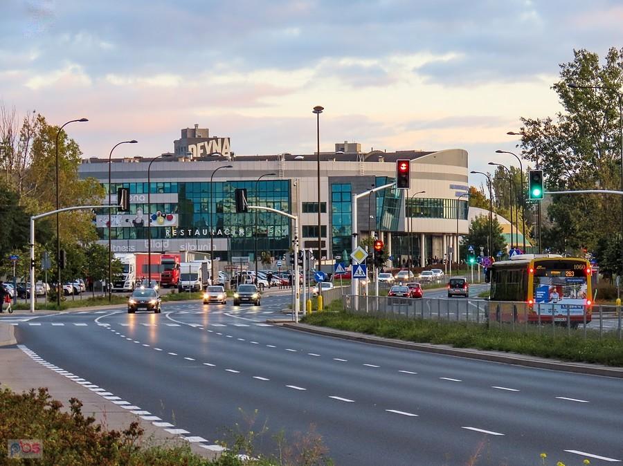 Ulica Pileckiego i Hala Arena
