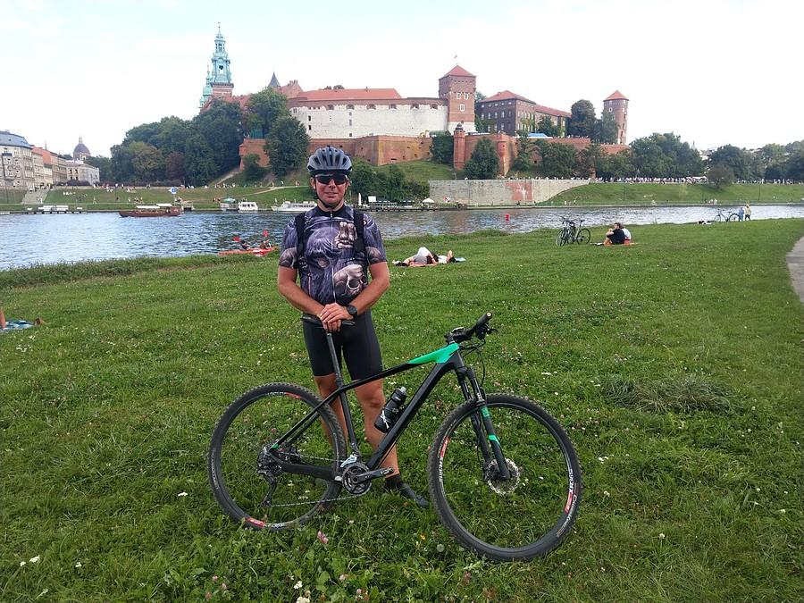 Z Wawelem i Wisłą w tle