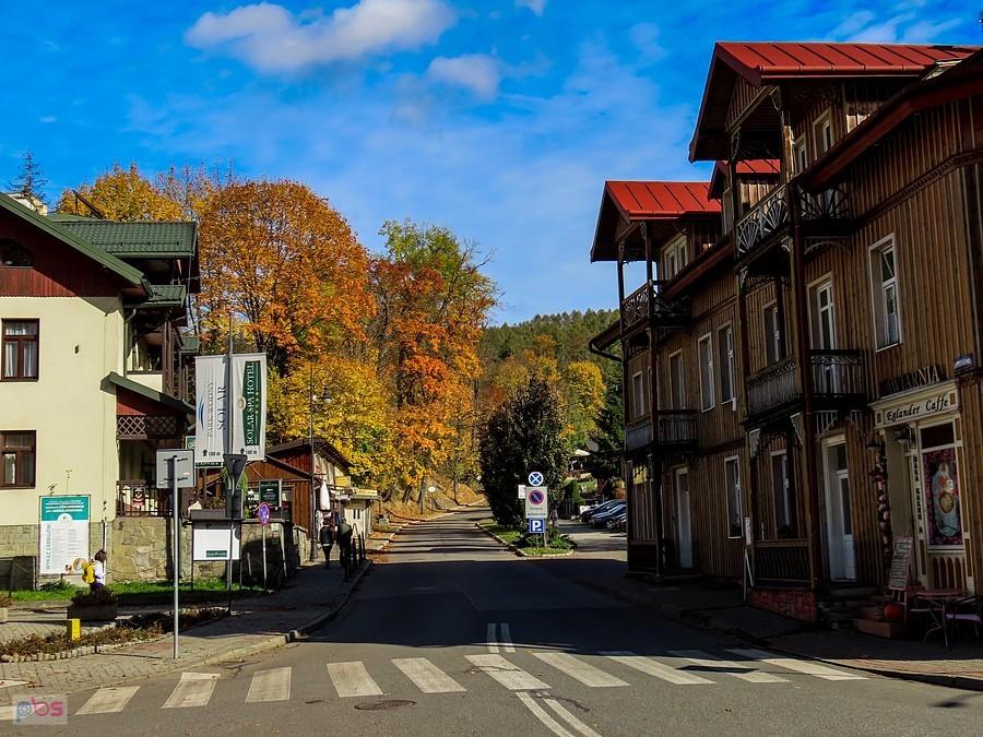 Ulica Zdrojowa i willa Engländerów