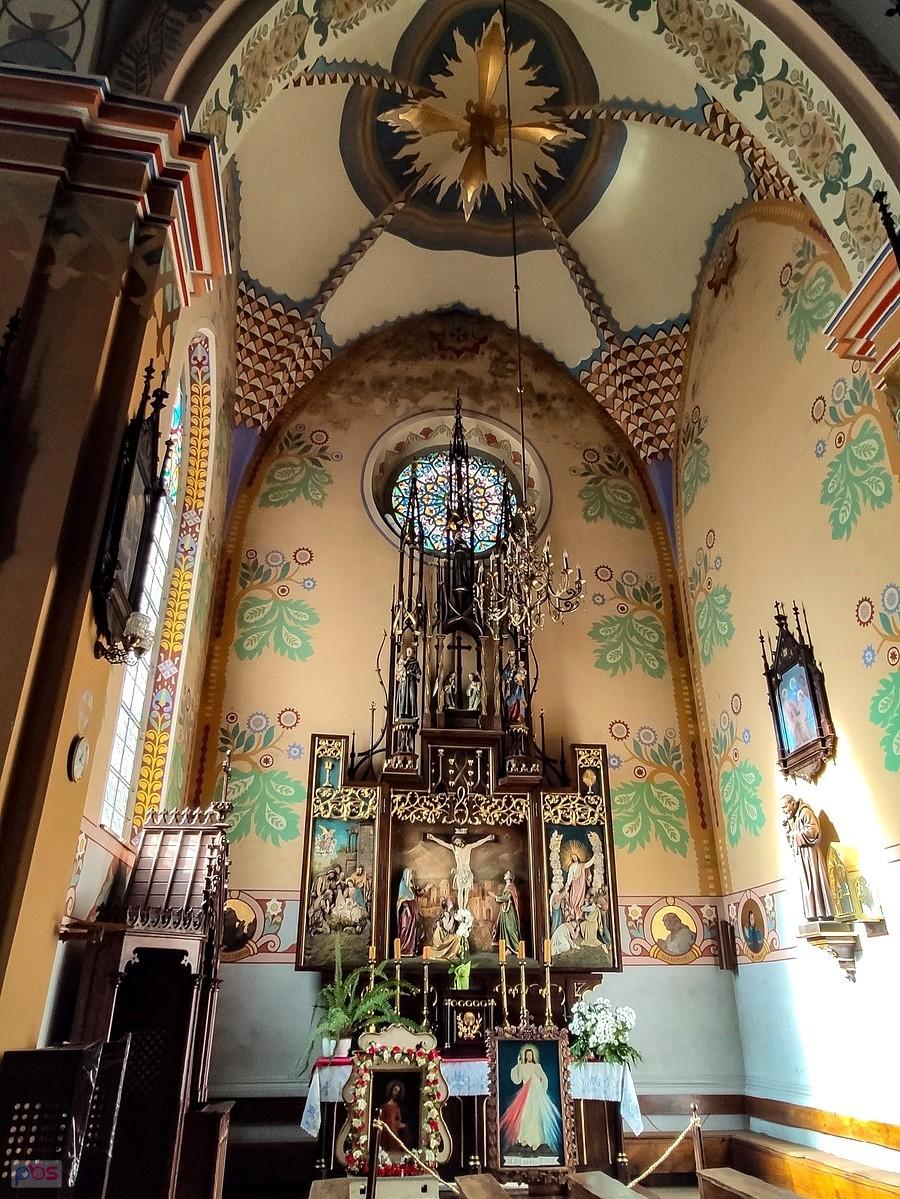 Ołtarz boczny kościoła w Szczawnicy