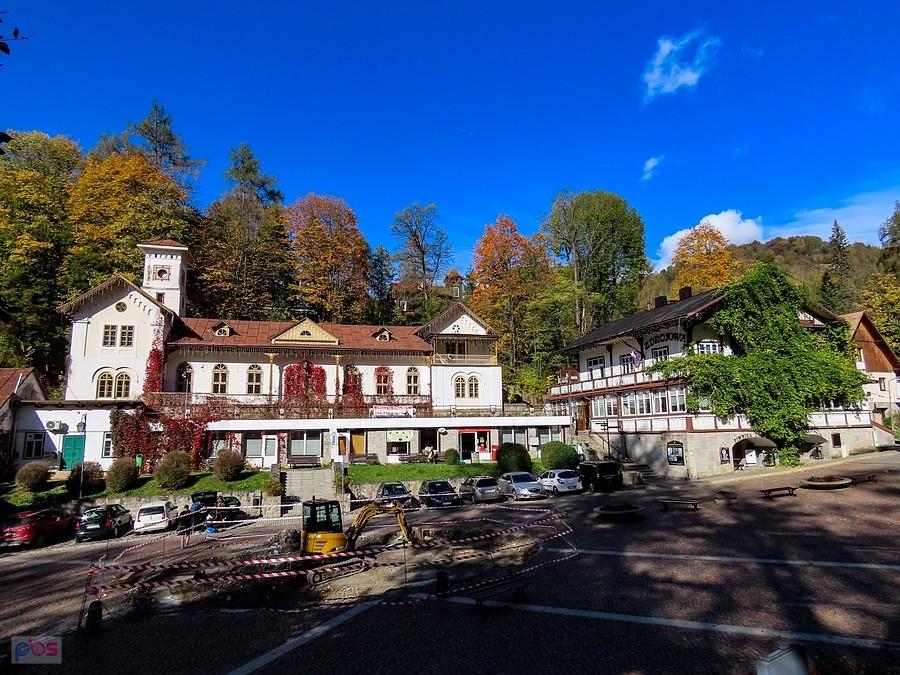 Rozkopany plac Dietla, po fontannie nie ma śladu