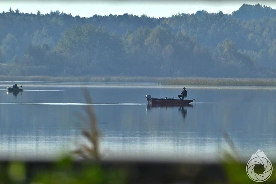 poranny połów na Miedznej-Węglance