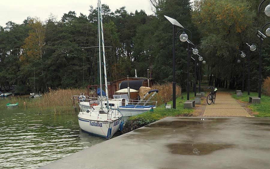 Nabrzeże jachtowe.