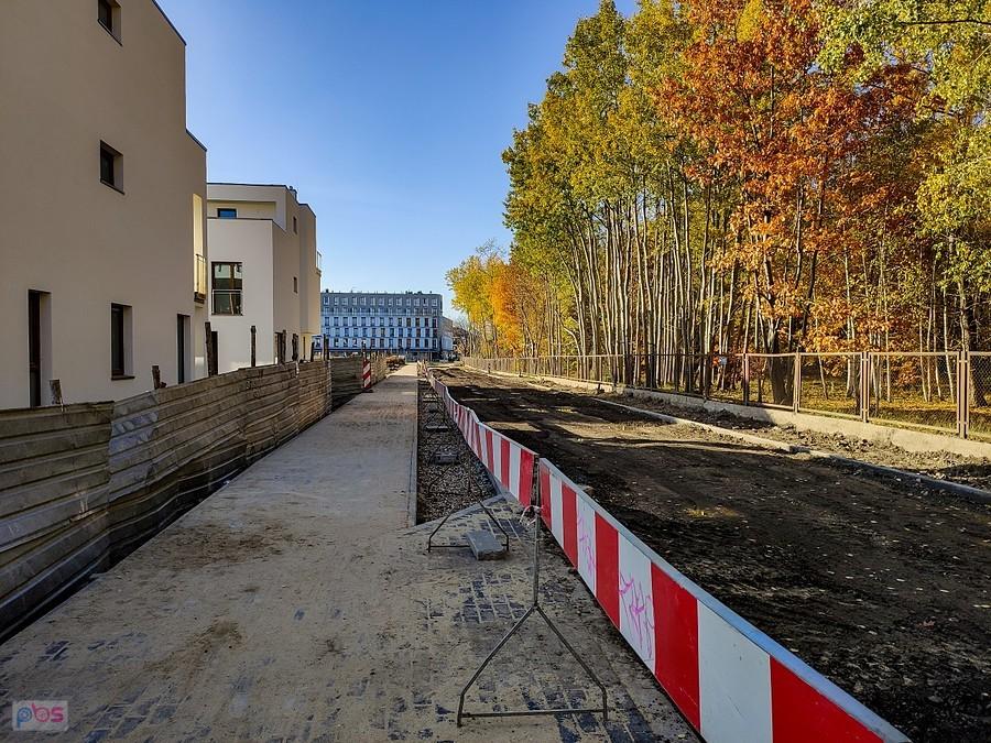 Ul. Wodzirejów, jest deweloperka, to będzie ulica