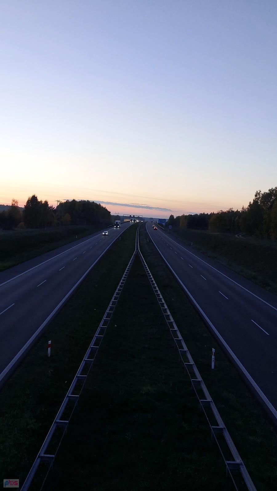 Autostrada A2 w rejonie Rosanowa
