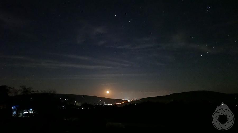 księżyc nad doliną Ropy