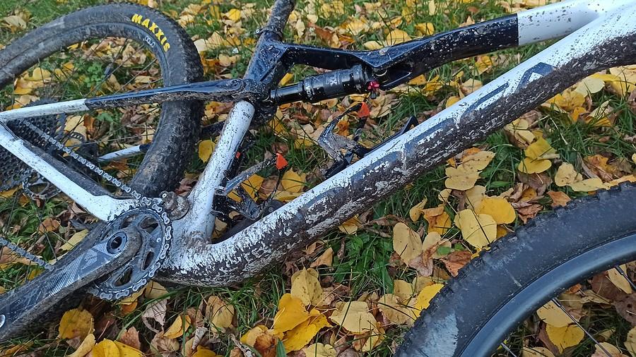 No, lekko nie było, taki urok MTB