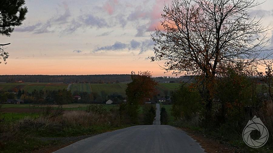 zjazd z Wodnego Dołu na DK17