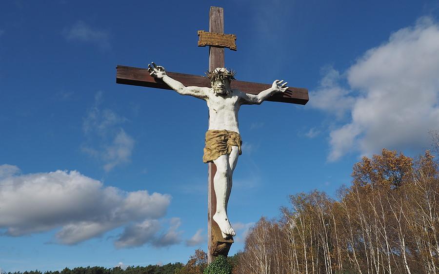 Przydrożny krzyż