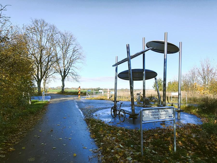 Węzeł rowerowy Staw
