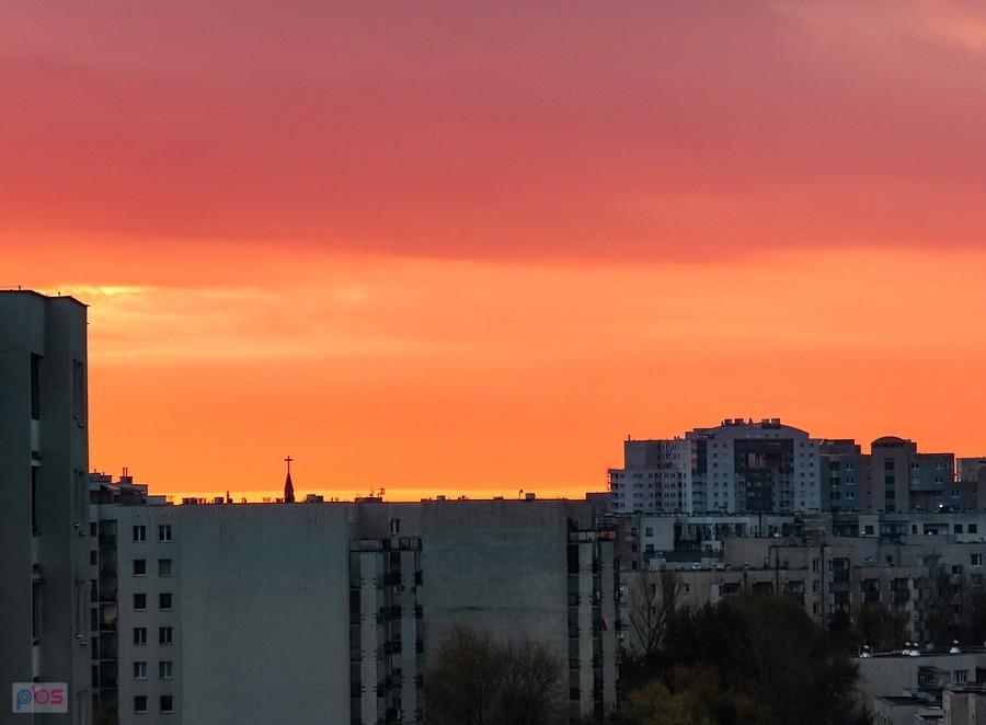 Tuż przed wschodem słońca