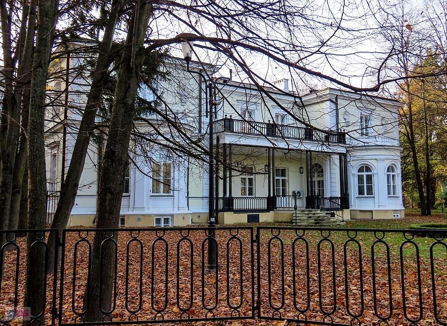 Elewacja ogrodowa pałacu Krasińskich