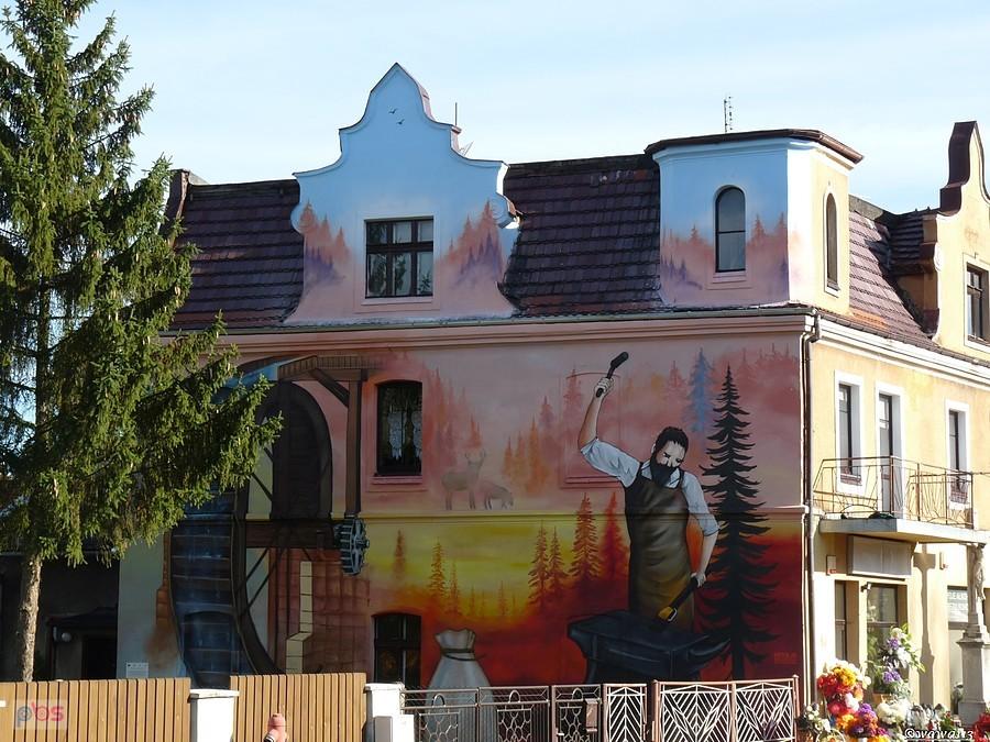 Mural w Tworogu