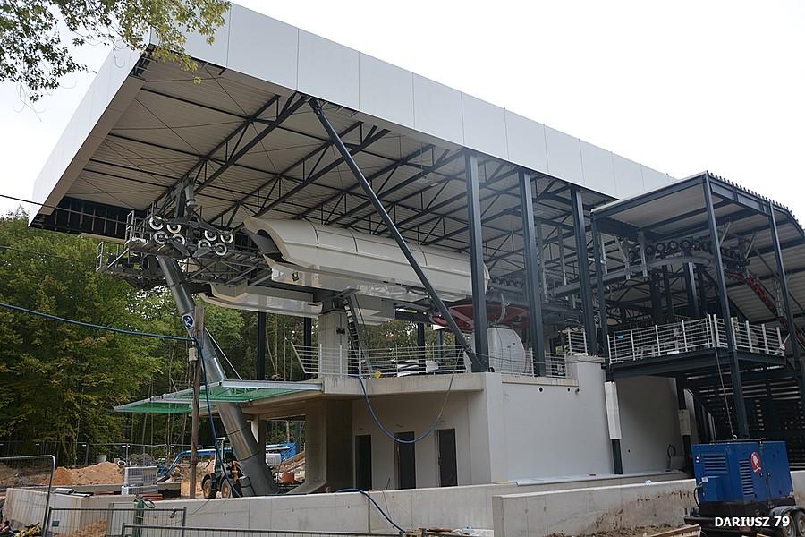 Stacja kolejki linowej Elka ,,Planetarium,, - Chorzów