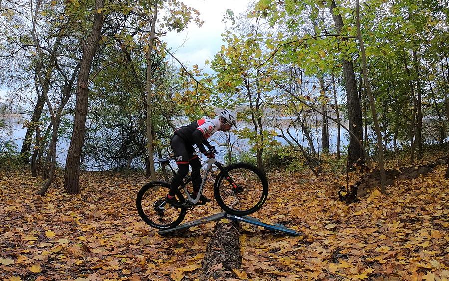 Ot, taki urok listopadowego MTB-owania