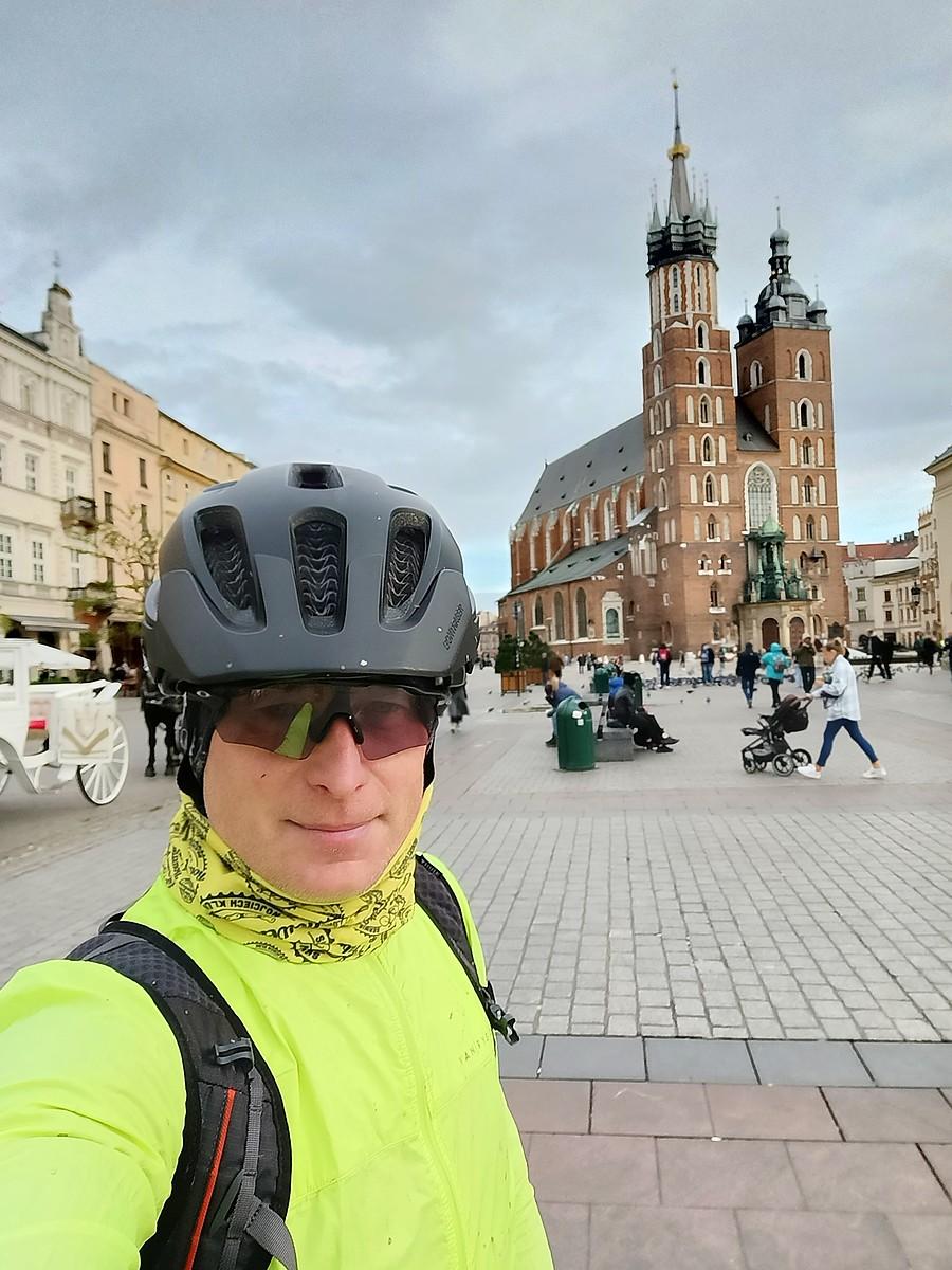 Rynek w Krakowie.