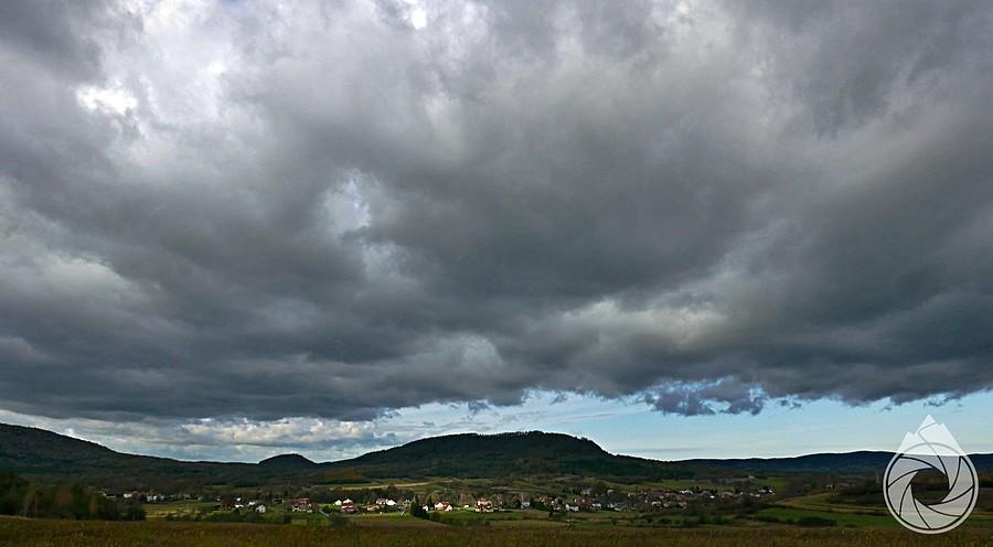 chmury nad Cieklinką