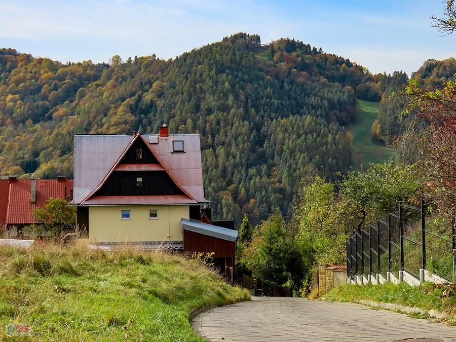 Palenica z górki na ul. Św. Krzyża