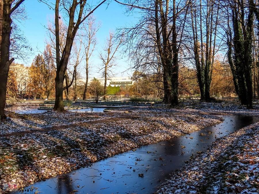 Kanałek i oczka wodne