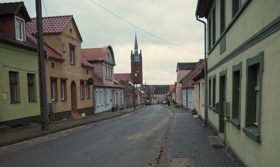 Uliczka w Bledzewie