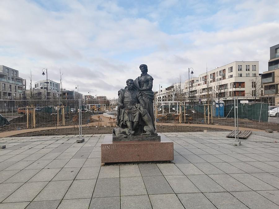 Sobieski i Marysieńka w Miasteczku Wilanów