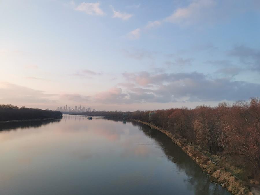 Przedwieczorna panorama z mostu