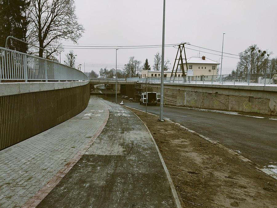 Nowy tunel w Kobylnicy
