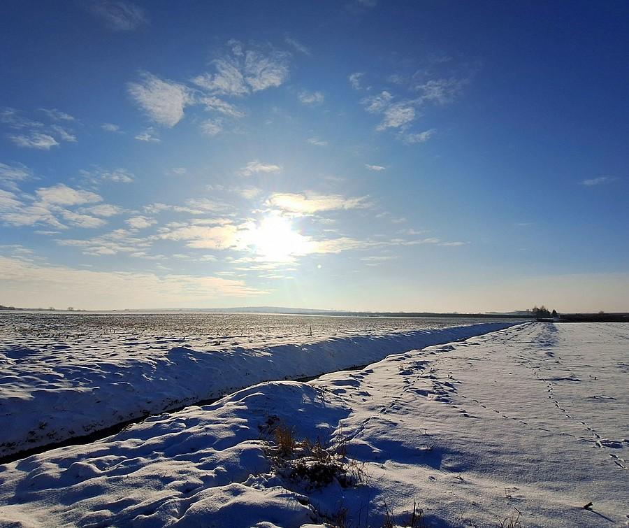 Śnieżna pustynia