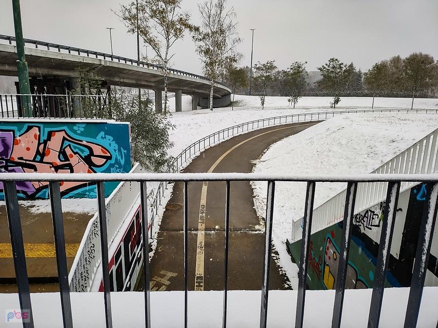Przejazd dla rowerzystów pod Puławską