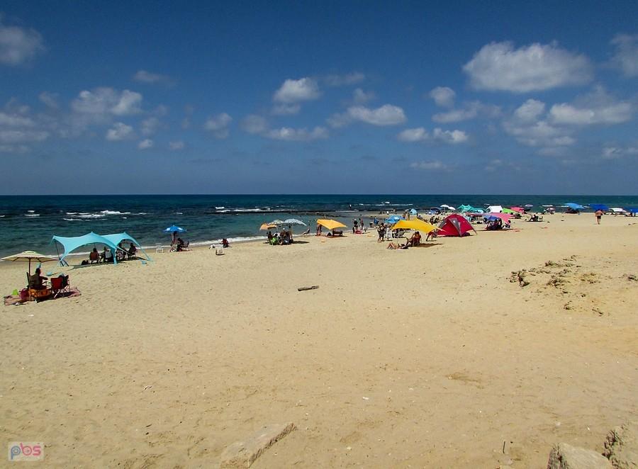 Plaża w Cezarei