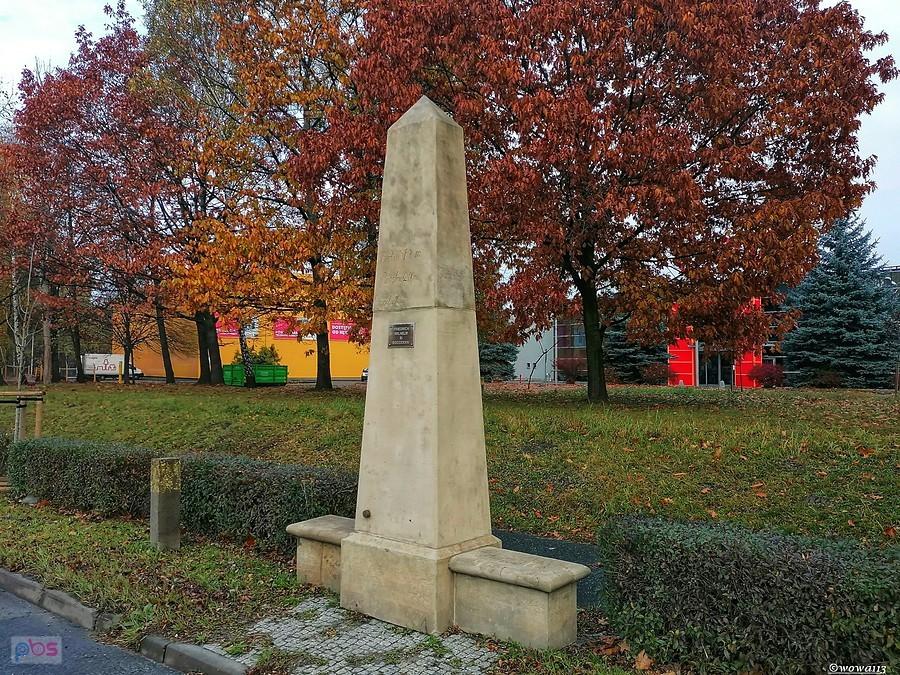 Słup poczty pruskiej z 1824r. w Gliwicach