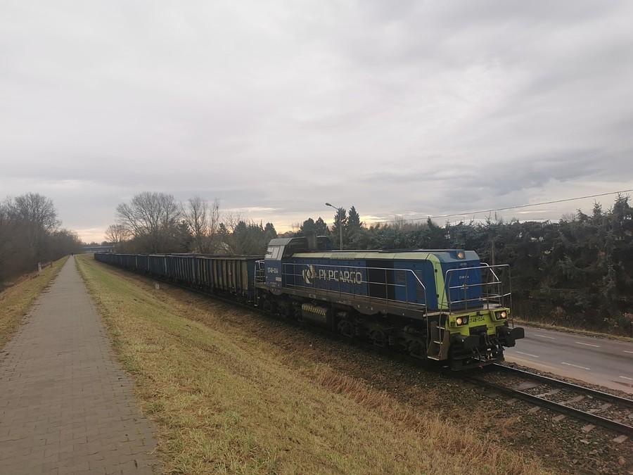 Transport "czarnego złota" do elektrociepłowni Siekierki