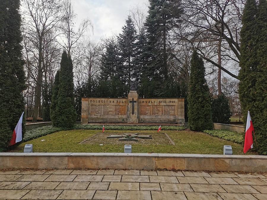 Powstańcza mogiła w Pęcicach