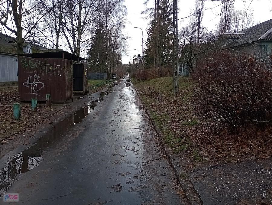 Mokro na Osiedlu Przyjaźń